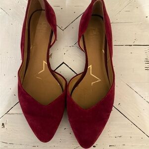 Giani Bernini Burgundy Women's Flats